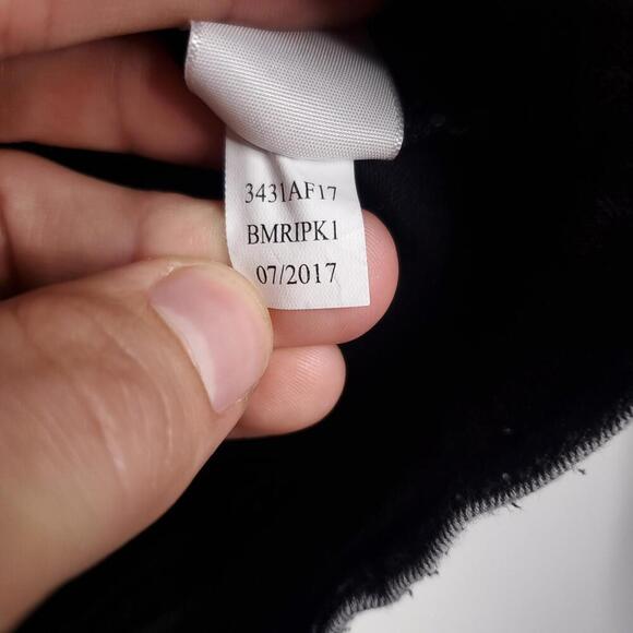 Aeropostale Jacket Womens XS Jean Denim Washed Black Rose Appliqués Unlined - Picture 7 of 9